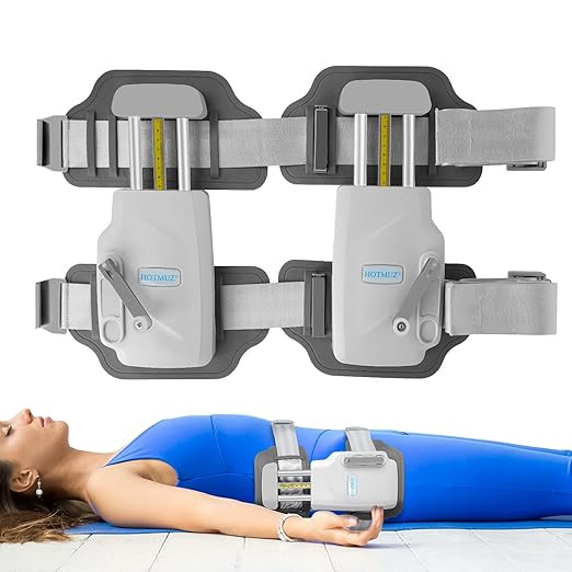 Manual Lumbar Traction Device for Lower Back Pain Relief, Wearable Spinal Decompression System for Herniated Disc, Sciatica & Home Therapy